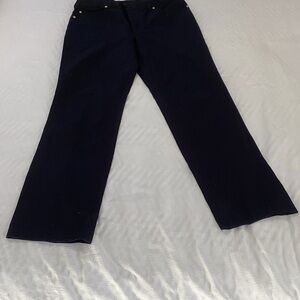 Escada Midnight Black Trousers